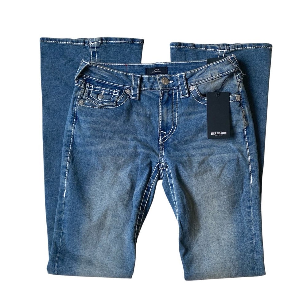 True Religion Joey Mid Rise Flares